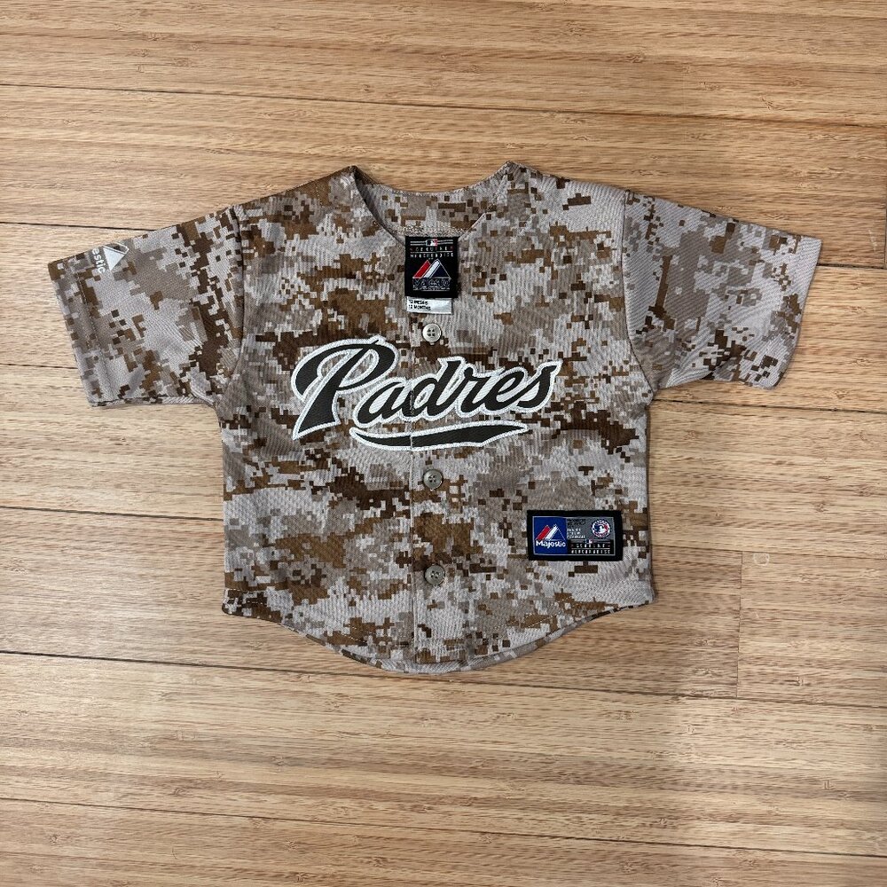 San Diego Padres Nike Infant Home Replica Jersey Camo 12 mo